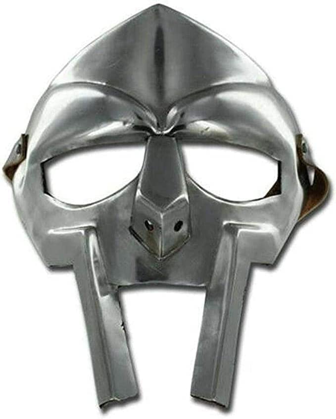 MF DOOM Masque Mad-Villain Face Armour médiéval forgé à la main