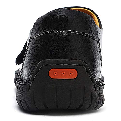 UPIShi Leather Mens Casual Slip-On Driving Loafers Oxford Walking Boat Sneaker Shoes2