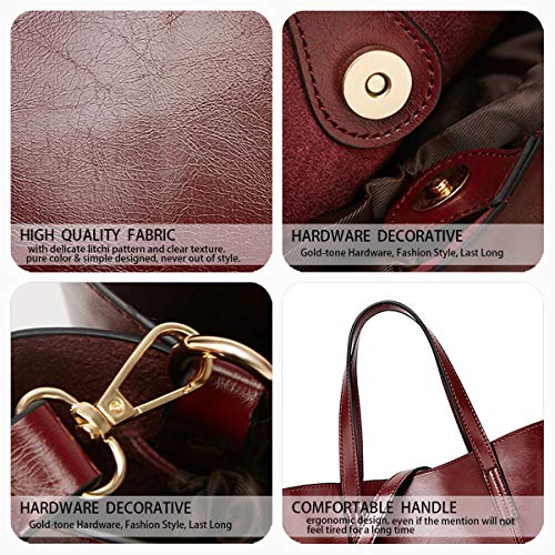 BUKESIYI Donna Borse a Tracoll Borsa a Mano