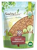 Food to Live Organic Einkorn Wheat Berries, 1 Pound – Non-GMO, Good Source of Protein, Fiber, and Vitamins, Low-glycemic Index, USDA Certified, Glyphosate Free, Vegan, Raw, Kosher, Bulk