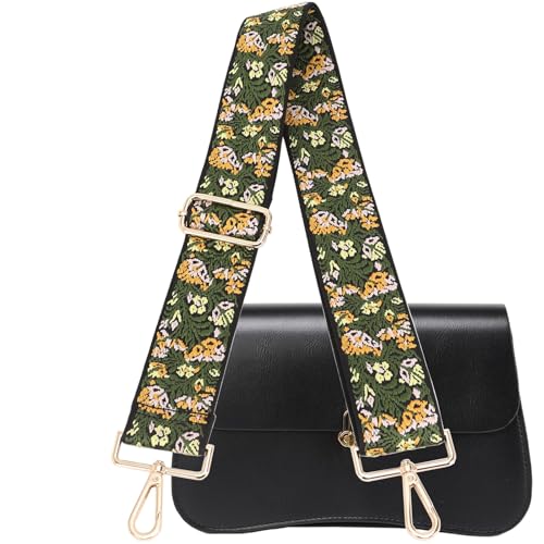 Image of Purse Strap Replacement Wide Adjustable Crossbody Shoulder Strap Guitar Straps for Handbags