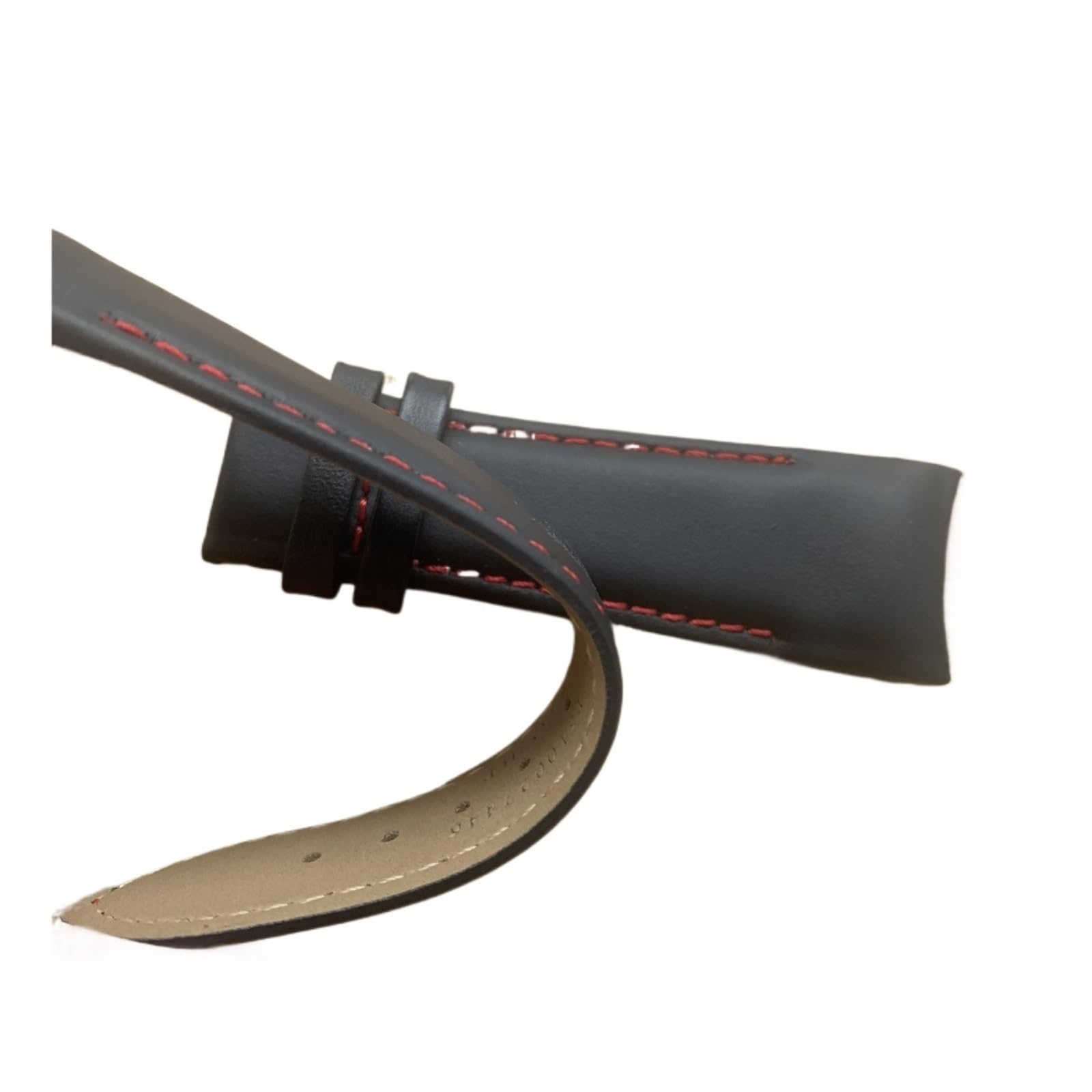 XILILHC Cinturino Con Estremità Curva 22 23 24 Mm Compatibile Con Cinturino T035