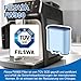 Filswa Wasserfilter Kompatibel mit Philips Aqua Clean Kaffeevollautomat - Ersatz für Philips 3100, 4000, 5000, Saeco, LatteGo, Gaggia - CA6707, CA6903 Kalk- & Wasserfilter (6 Stück)