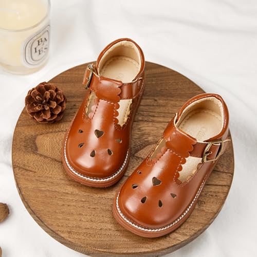 Image of Otter MOMO Toddler /Little Girls Mary Jane Slip-on School Uniform Party Dress Shoes