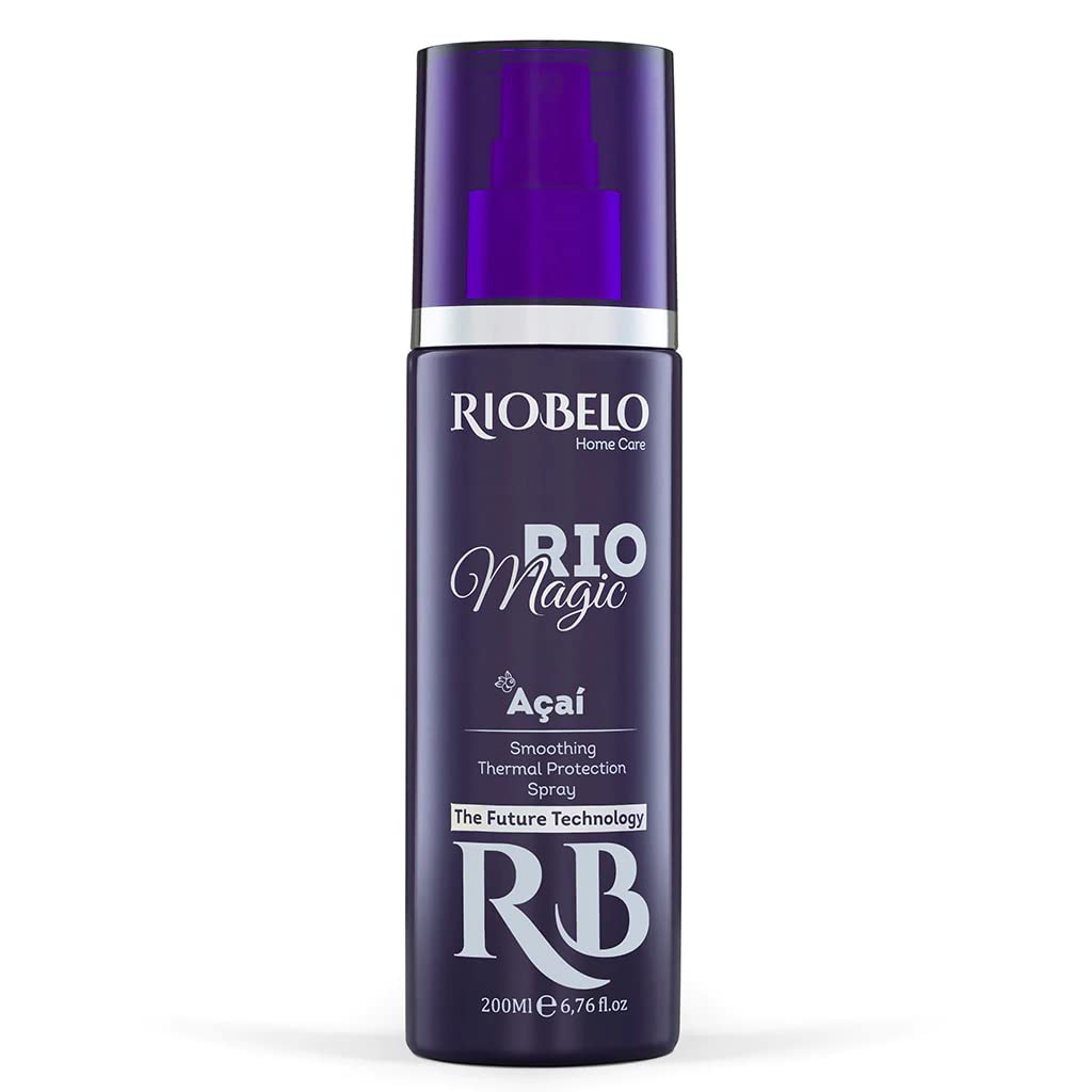 Rio Magic Smoothing Thermal Protection Spray by RIOBELO - Acai FOR Blond/DYED HAIR 200ml