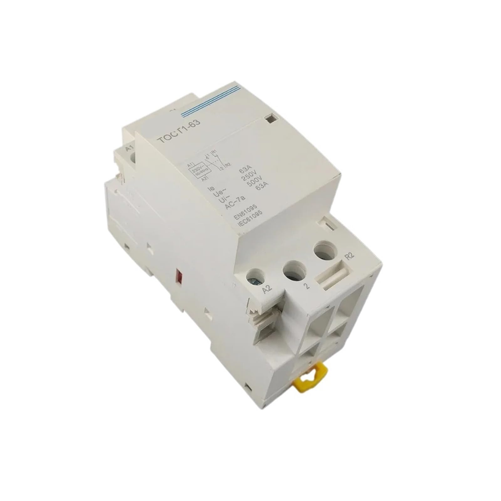 YFHGULBTK CT1 2P 63A 1NC 1NO 220V/230V 50/60HZ Din Rail Household Ac Contactor 1Pcs