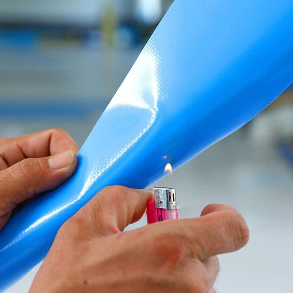 La Piscina En El Suelo, Piscina Redonda Para Niños Estanque De Peces De Lona Piscina Del Acuario Con Marco De Acero Y Válvula De Drenaje Pecera De Estanque Koi Goldfish ( Color : Azul , Tamaño : 1.2X0