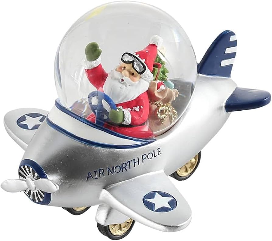 Amazon.co.jp: ダルトン(Dulton) スノードーム クリスマス 空飛ぶ