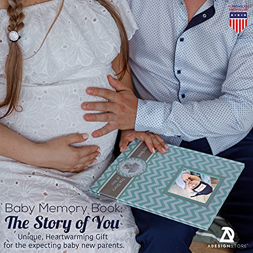 Baby Memory Book - Pasgeboren Journal - Baby Eerste Jaar Boek Album - Baby Shower Book Gift - Baby Keepsake Mijlpaal… - Image 3