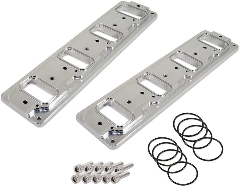 LS7 CYLINDER HEADS TO LS3 INTAKE MANIFOLD BILLET ADAPTER KIT