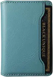 Carteira Minimalista Couro PU Com Ímã Bloqueio Rfid DunaTrade