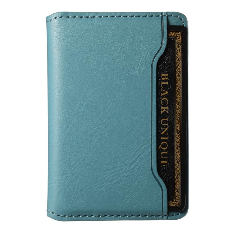 Carteira Minimalista De Couro PU Com Ímã Bloqueio Rfid Hotdeal DunaTrade (Azul)