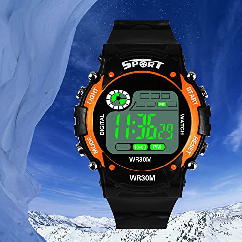 Gosasa Men Digital Watch Fashion Outdoor Sport 50M Waterproof Watch Digital Electronic LED Screen Watch Luminous Military Watch2