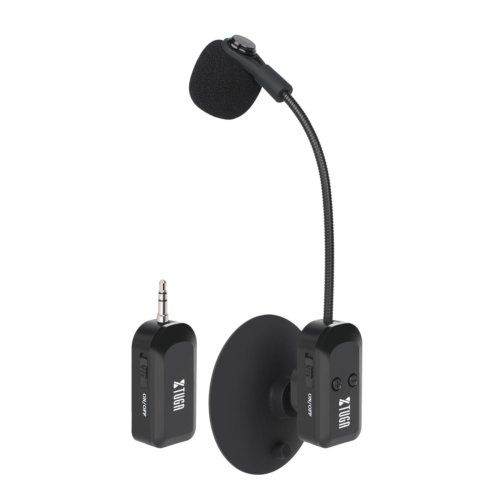 XTUGA Microphone sans Fil pour Instrument 2.4G Rechargeable Guitare Violon Violoncelle Batterie 6 Heures KX-722-1