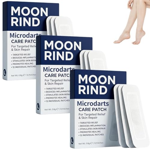 Moon Rind VeinTarget Microdarts Patch, 2026 New Moonrind Vein Target Microdarts Care patch, Relieve Leg Discomfort, Moisturizes And Smooths Skin. (3pcs)