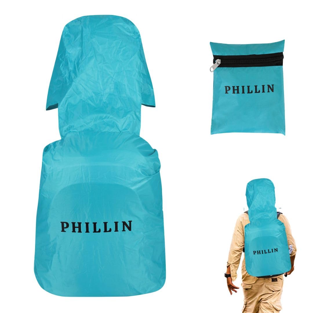 Rain Cover for Backpack with Elastic Adjustable and Carrying Pouch Dustproof Waterproof Laptop Bag Protector Travel Accessories 35-45 Liter Hoddy Style (Sea Green) Rain Cover for Backpack with Elastic Adjustable and Carrying Pouch Dustproof Waterproof Laptop Bag Protector Travel Accessories 35-45 Liter Hoddy Style (Sea Green)