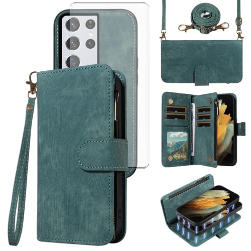 Coque Samsung Galaxy S21 Ultra 5G avec bandoulière pour garder les mains libres en voyage