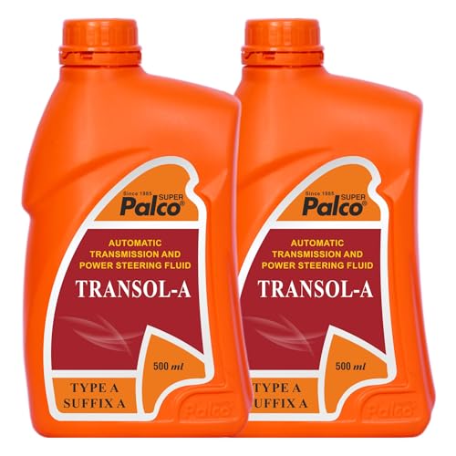 Image of PALCO TRANSOL-A | Transmission Oil - Type A Suffix A | Low Coefficient of Friction for manual Transmissions Gear Oil | Synchromesh Gears and Automatic and Power Steering Oils 500ml (Pack of 2)