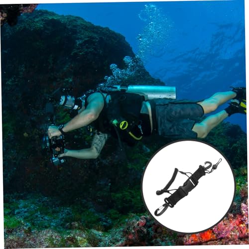 Correa de mano para cámara de buceo con cuerda elástica de pulsera anticaídas 2