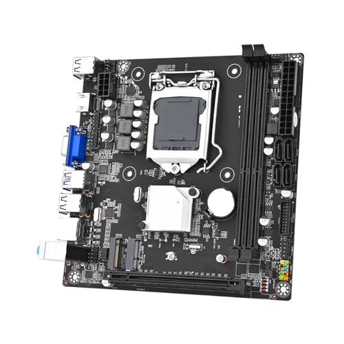 Placa Base B75, Placa Base de Escritorio LGA 1155 B75M, Compatible con DDR3 y WiFi, Interfaz NVME M.2, Placa Base USB3.0 SATA3.0 B75M