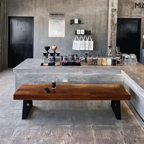 Lendpea Metal Table Legs Heavy Duty Square Tube Desk Legs Dining Table Legs Industrial Furniture Legs,Modern Coffee Table Legs,Set of 2 (Trapezoid, 16 inch)