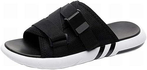 Amazon Puresino つっかけサンダル メンズ スリッパ ビーチサンダル 快適 軽量 お風呂 履きやすい 滑りや スポーツスリッパ サンダル おしゃれ 男性用 海水浴 軽量 ルームシューズ バブーシュ 衝撃吸収 室内適用 ブラック 40 25cm シューズ バッグ