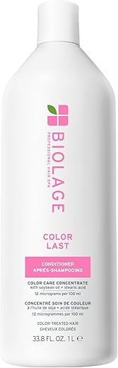 Biolage Color Last Conditioner | Color Safe Conditioner | Helps Maintain Depth & Shine | For Color-Treated Hair | Paraben & Silicone-Free | Vegan | Cruelty Free