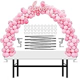 IDAODAN Table Balloon Arch Kit Adjustable [2019 UPGRADED] for Baby Shower, Birthday, Wedding, Festival, Graduation Decorations and DIY Event Party Supplies