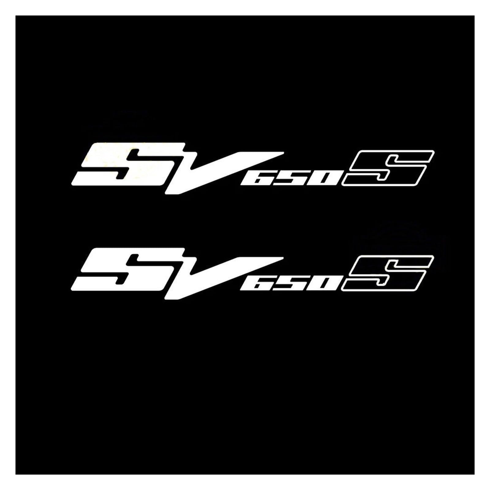 Motorcycle Stickers Waterproof Decal for SV650S Sticker SV 650 S SV650 650S Accessories.(Silver)
