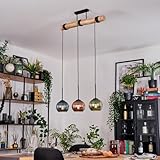  Koyoto Suspension, Boule lumineuse, Suspension Écru, Noir, 3 lumières