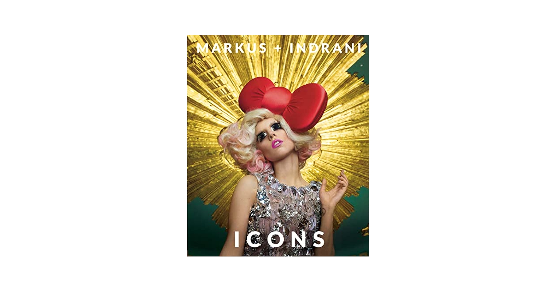 MARKUS INDRANI　ICONS ICONS Book by Markus + Indrani Lady Gaga w Hello Kitty Bow