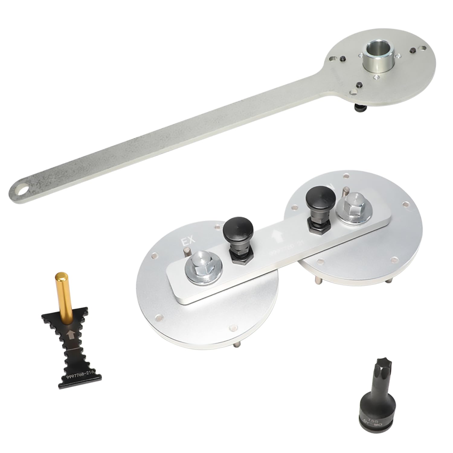 DPTOOL Zestaw narzędzi do blokady i ustawienia wału krzywkowego Kompatybilny z Volvo S60 S90 V90 XC60 2.0T B5 48V-Hybrid B420T2 Silnik