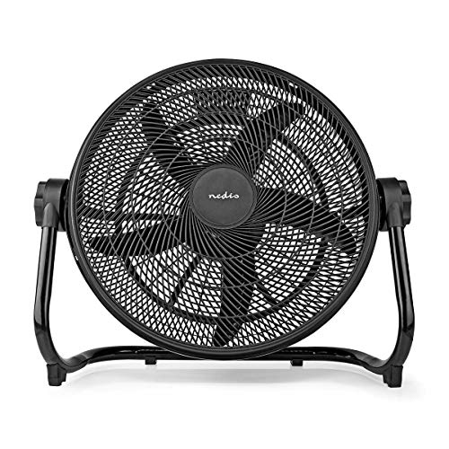Ventilatore da Pavimento FNXL10CBK50 0,50 mt. Numero di impostazioni di velocità: 3 Inclinabile nero