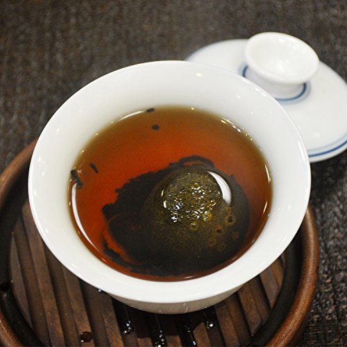 Miniatura 3 de Té Dian Mai Pu'er, paquete especial con cítricos en 8.82 oz, procesado en 2017(0.55lb) 2017