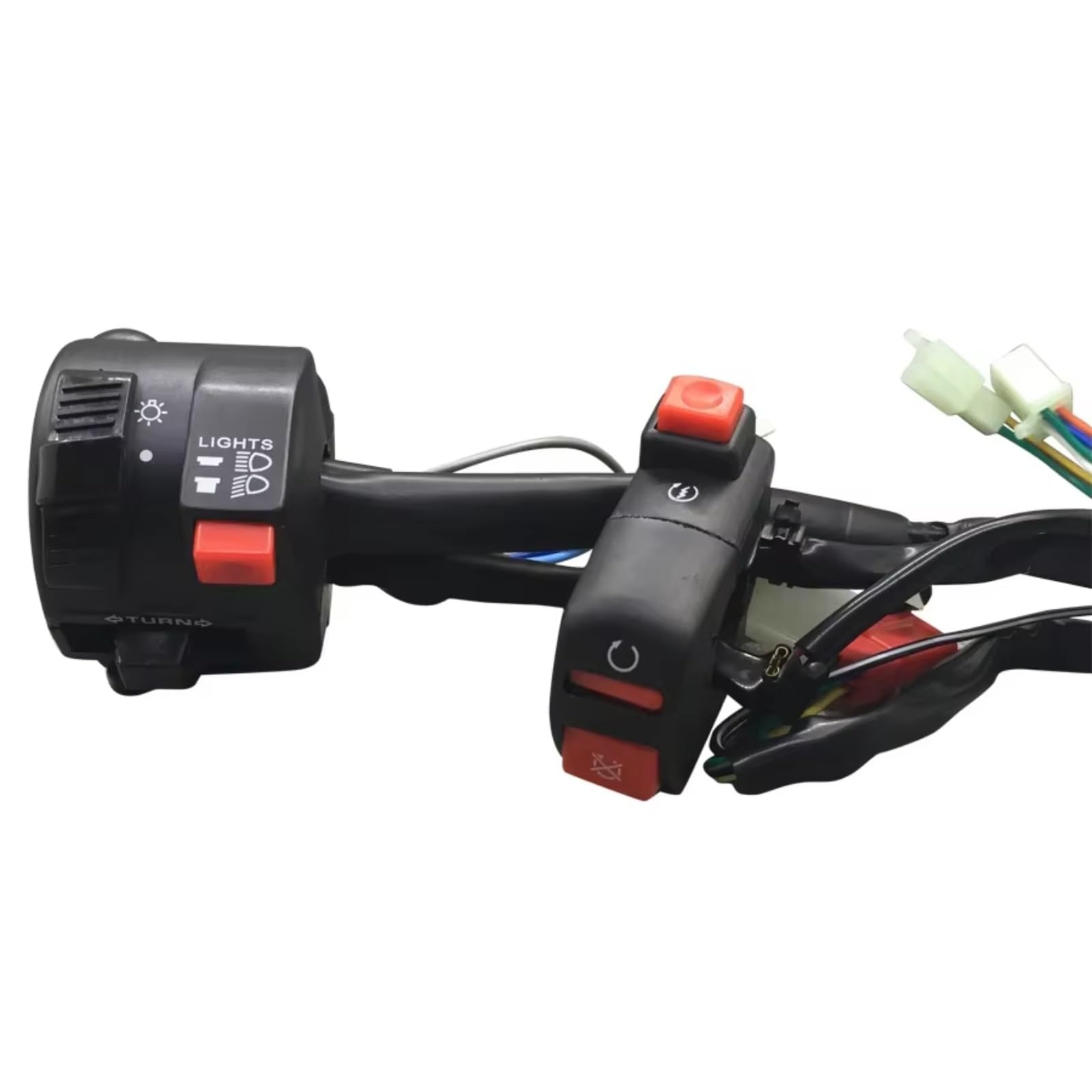 Interruptor Para Moto Manillar Eléctrico Compatible Con CBR400 NC19/NC22 Control De Intermitentes, Interruptor De Bocina Y Botón De Arranque/apagado motocicleta Luces Interruptor