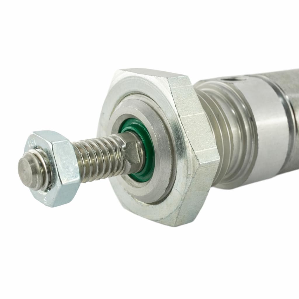 Fittingstore – ISO 6432 Pneumatikzylinder doppeltwirkend mit Magnetkolben – CETOP RP 52 P Druckluftzylinder (Kolben Ø: 25 mm // Hub: 250 mm)