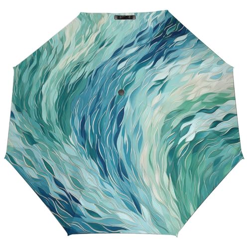 Parapluie pliable et rétractable compact pour résoudre les problèmes de pluie et de vent