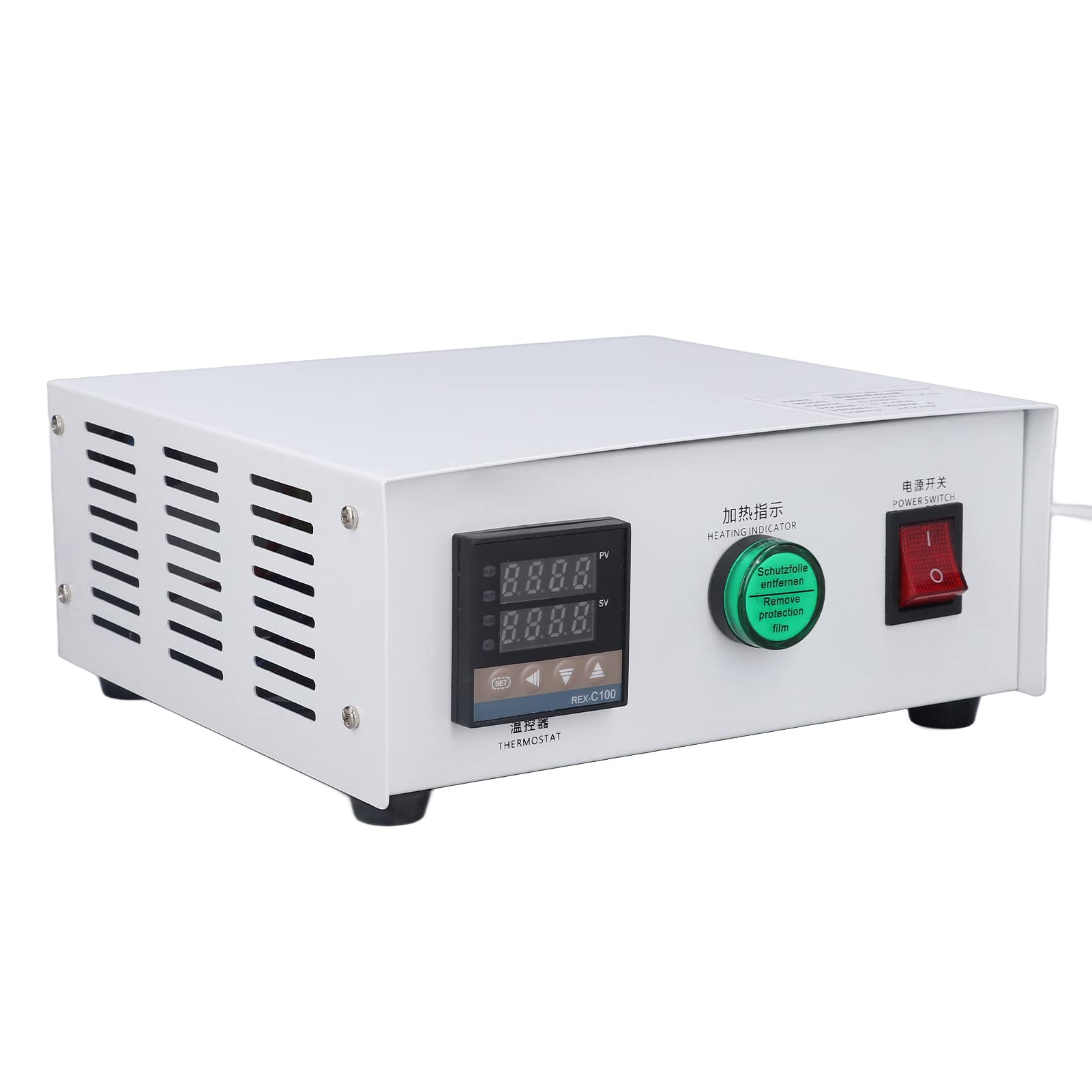 KIMISS Caja de Termopar con Controlador de Temperatura PID para Hornos IR, relé de Estado Sólido Autoajustable de 0-400 ℃, AC220V (#2)