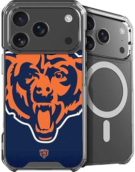 Skinit Phone Case Compatible with MagSafe iPhone 17 Pro Max - Officially Licensed NFL Chicago Bears Large Logo Design