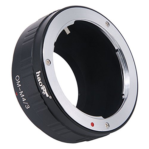 Haoge Manual Lens Mount Adapter For Olympus Om Zuiko Mount Lens To Olympus And Panasonic Micro Four Thirds Mft M4/3 M43 Mount Camera #TOP28