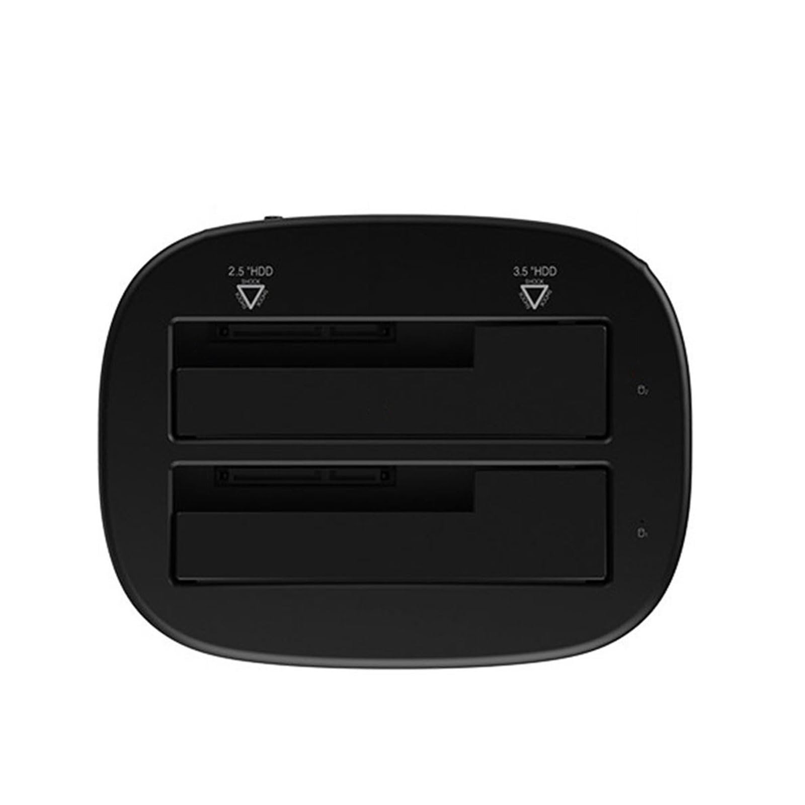 Lightweight Plastics SSD Dock with Ventilation Holes Hard Drive Docking Station for Long Time Data Management Data Transfer Dock Station