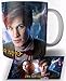Doctor Who Matt Smith Tasse en Céramique Blanche 325ml Mug