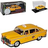 taxi 4 auto kaufen Aus Metall mit Plastikteilen Greenlight Checker Yellow Cab Taxi NYC New York Limousine Gelb 1/43 Modell Auto