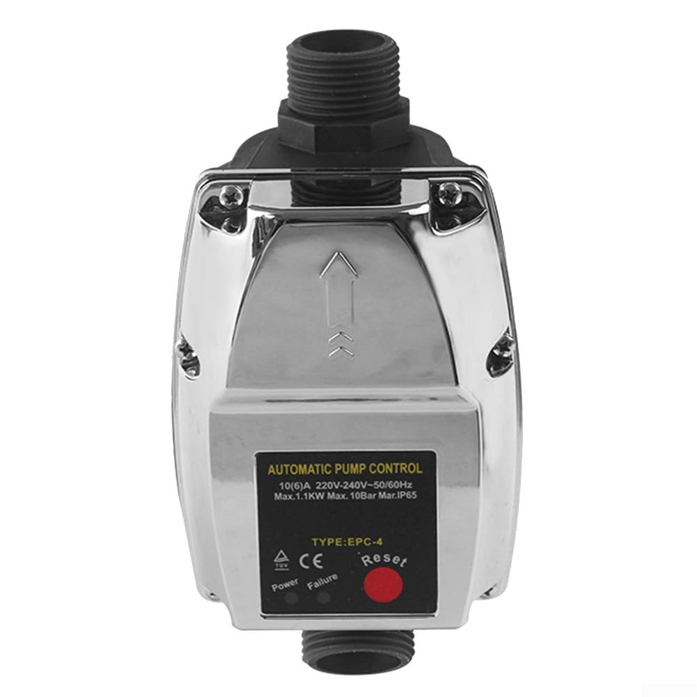 Pressostato digitale regolabile EPC4 max 10 bar per sistemi di gestione dell'acqua robusti in casa e giardino