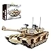 Produktbild SMILOH Baustein Panzer Modell, WW2 US M1A2 Abrams Kampfpanzer Militär Panzer Bauset, 1630 Klemmbausteine Kompatibel mit Lego Technik