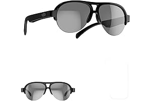 Smart Bluetooth Sunglasses with Built-in Audio for Hands-Free Calling and Enhanced UV Protection