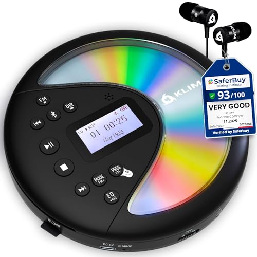 KLIM Discover Portable CD Player