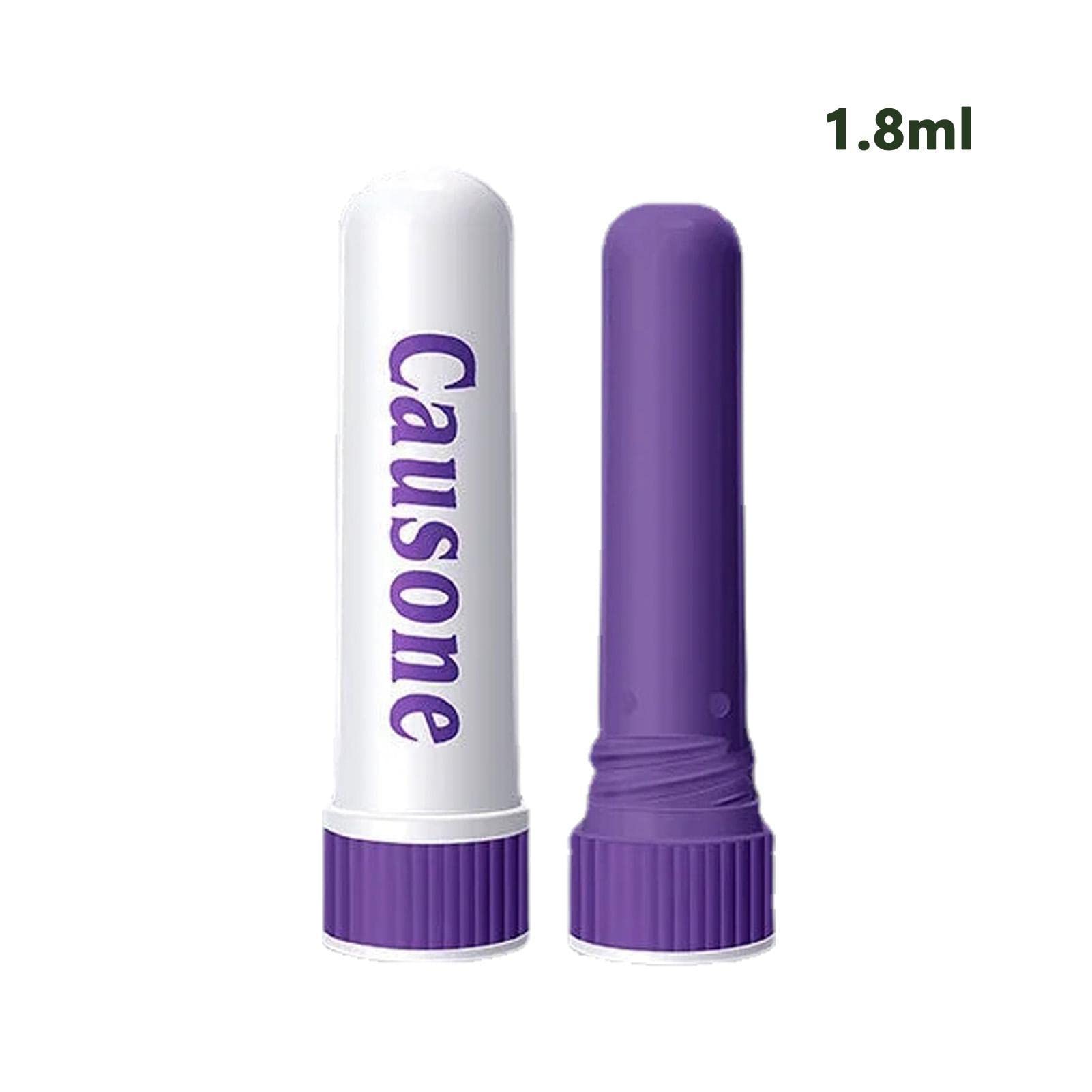 sztyft inhalatora do nosa | Inhalator olejków ?towych - Aromaterapia dla relaksu i naturalnego uspokojenia, olejek ch?odz?cy dla od?wie?enia i trze?wo?ci podczas jazdy, nauki, pracy Purble