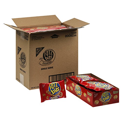 Ritz Bits Peanut Butter Crackers, 1 Ounce (Pack Of 12) #TOP2