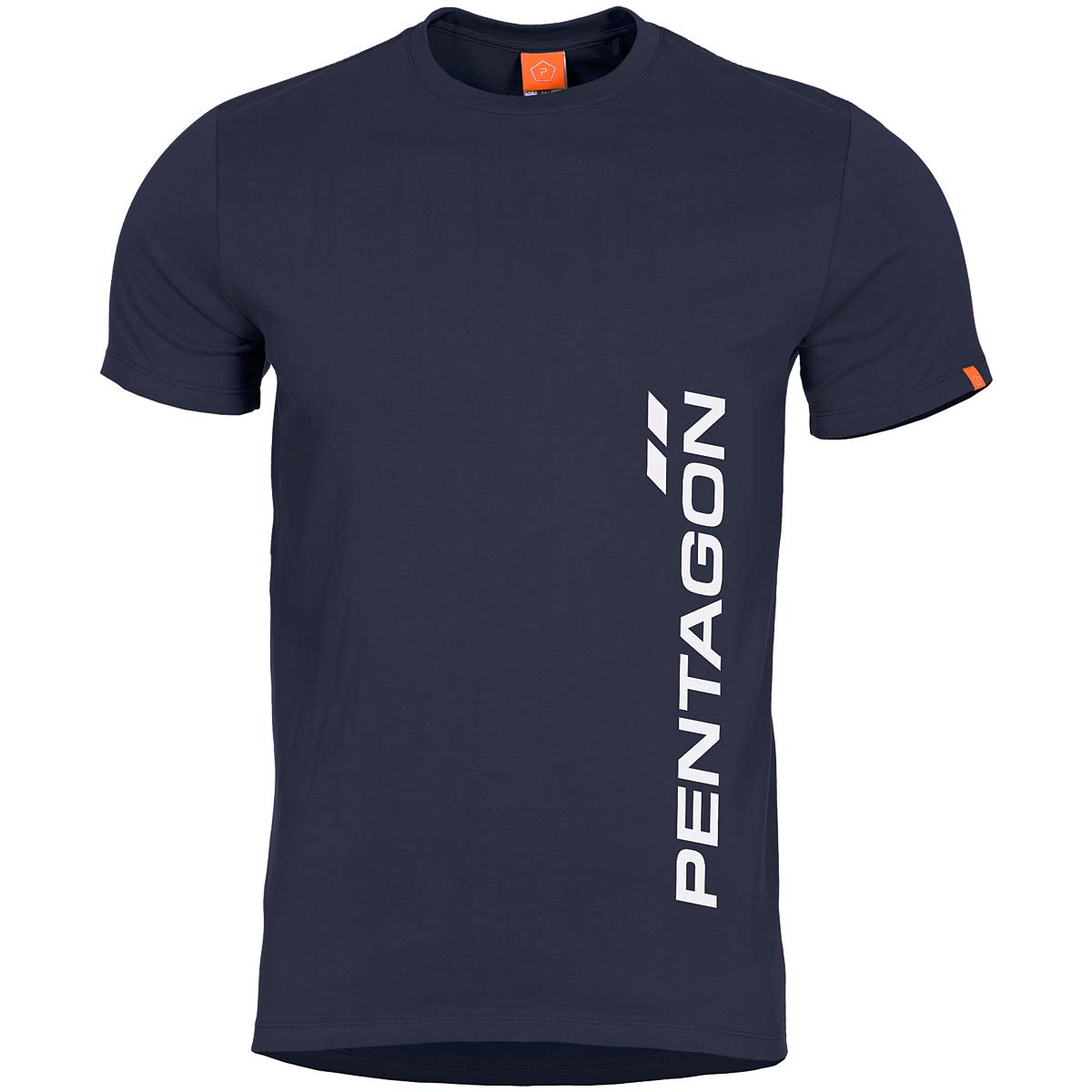 Pentagon Men's Midnight Blue Ageron T-Shirt Vertical Size Xxl